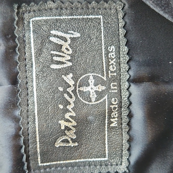 Patricia Wolf Vintage Black Suede Western Shirt Jacket 8 - Picture 2 of 7